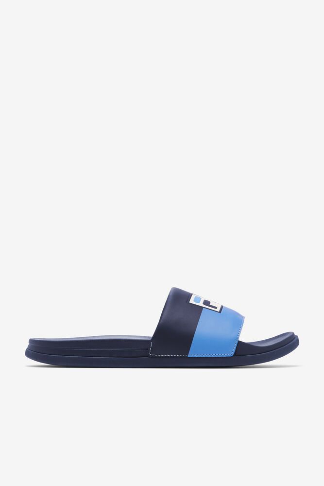 Fila Sandals Mens Navy - 110 Year Collection Drifter Lux - Philippines 8721569-XN